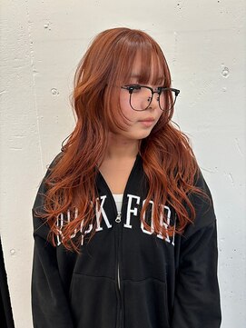 ジルスタジオ(JILL STUDIO) JILL STUDIO ブリーチカラーオレンジブラウン