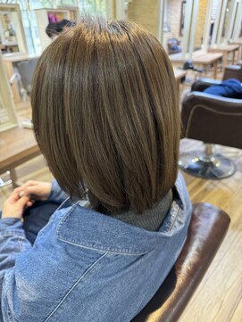 トータルビューティーサロン プリエ(prier) オリーブベージュ/マロンベージュ/細めハイライト/艶髪