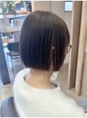 mini bob × ナチュラルストレート♪