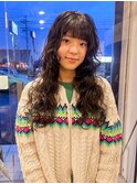 姫カットパーマ