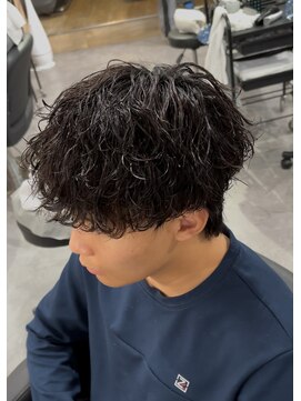 ビカムメンズヘアー 栄店(become men's hair) マッシュサーフカール/ウルフパーマ/名古屋/栄