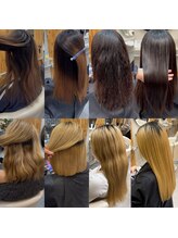 《stylist mone》縮毛矯正が得意です！ブリーチ矯正するならお任せください！