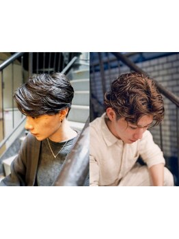 Men’sスタイルはお任せ＊大人気のフェザーパーマやツイスパ、フェードでイマドキに♪仙台駅/Men’s/メンズ