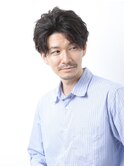 【lien.自由が丘 メンズ】 かきあげジェントルヘア