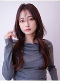 20代30代ミディアム顔周りレイヤーカット髪質改善トリートメント