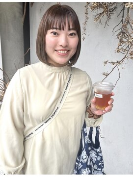 ディレクト(Direct) ショートボブハイライトレイヤーカットヘアセット髪質改善天文館