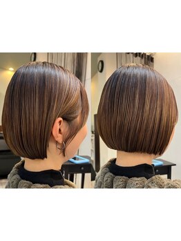 顔まわりの印象が変わる！mi:teのショートカットで、あなたらしさがもっと引き立つ、似合せ×扱いやすさ◎