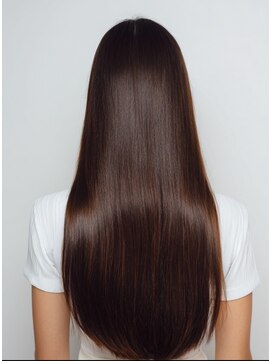 ルシードスタイル アウラ 松戸市五香(LUCIDO STYLE Aura) ナチュラルブラウンで魅せる艶感ストレートロング/松戸/五香