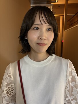 モクレン(mokuren.) 大人ボブスタイル