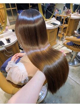 ロンド シャルム 吉祥寺(Lond charme) 暗めカラー/レイヤー/マロンベージュ/くすみベージュ/吉祥寺