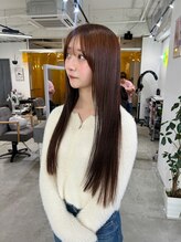 【ベージュカラー】赤みをを消して色落ちも楽しめるカラーを♪