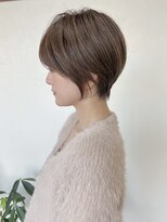 ラル(Lull) 大人美人ショート/オリーブベージュ