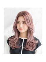 アイニ 天王寺アポロ店(aini)&nbsp;アディクシーカラーハイライトダブルカラーレイヤーカットボブ