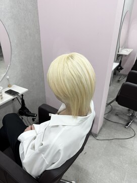 アン ブリーチ 大宮駅東口店(UN BLEACH) ブリーチ2回 抜きっぱなしブロンド