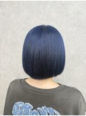 ブリーチ１回～ブルーカラー♪