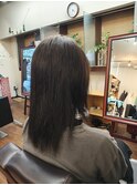 ミディアムストレート