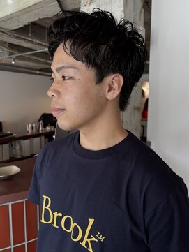 トッド(tod) men's/◎アップバングメンズショート/カジュアルメンズパーマ