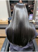 美髪ストレート