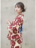 【花火大会限定】浴衣着付けのみ￥4400　リボン結びのみ