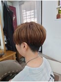 ツーブロック　マッシュ　ショート