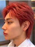メンズブリーチスパイラルパーマツイストパーマメンズブリーチ