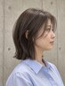 赤みを抑える透明感ハイライト＋カラー＋カット　￥23,100→18,480
