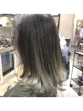 サロンドミルク 原宿(salon de MiLK) 【サロンドミルク】ハイライトグレージュ