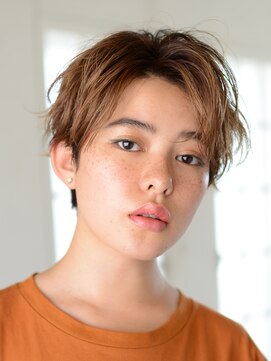 アース コアフュールボーテ 熊谷店(EARTH coiffure beaute) イノセントなエアリーショートスタイル