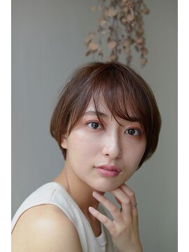 ビッケ(Vicke) 【Vicke渋谷】２０１９夏スタイル大人可愛いショートボブ