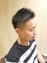 ライール ザ バーバー(Lair the barber)&nbsp;爽やかな黒髪ツーブロックスタイル