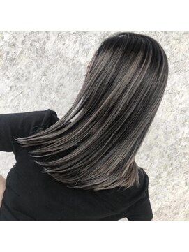 ノア ヘアデザイン 町田店(noa Hair Design) 切りっぱなしエアタッチ