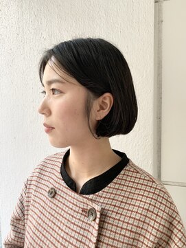 ミクマル(micmal) 30代40代★大人かわいい暗髪ナチュラルショート