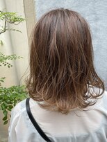 レーヴバイロンド 仙台(Reve by Lond)&nbsp;20代30代オススメ☆外ハネ　ボブ　グレージュ