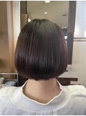艶感ラベンダーボブ