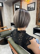 サニー 渋谷(SUNNY) 美髪/ショートでも可愛い/外国人風バレイヤージュ/ハイライト