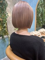 ロンドフルール 大宮東口(Lond fleur)&nbsp;【石畑結華】ほんのりピンクベージュボブ