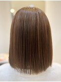 20代30代40代髪質改善カラーナチュラルボブ透明感小顔