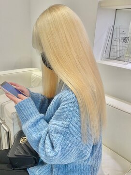 ベレーザ 渋谷(BELEZA) 4201ニュアンスカラーシルキーグレーベージュハイトーンカラー