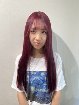 ゼスト 中野店(ZEST) 【ZEST中野/野口美波】カシスレッドカラー