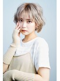 【UNIX港北】ラテベージュボブ#ケアブリーチ#ブロンド