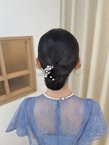 ソノ(sono)&nbsp;タイトヘア タイトシニヨン シニヨン 結婚式ヘア 着物ヘア 渋谷