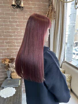 アリス ヘア デザイン(Alice Hair Design) チェリーカラー