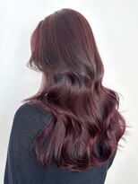 アイティーバイアルバム 藤沢店(IT by ALBUM)&nbsp;ディープレッド_エアリーロングピンクブラウン_ba478021