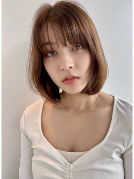 アンドレイ 表参道(andrey) 魅力倍増カール/セミディ/シアーカラー/姫カット/ダークアッシュ