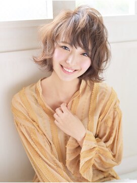 ネオリーブ ドレス 川崎アゼリア口店(Neolive dress) ☆モーブショート×フリンジバング☆