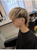 パンクフェードカット