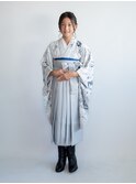 二分の一成人式袴着付け/ヘアセット/メイク/小学生卒業式袴にも