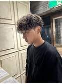 外国人風スペインカール