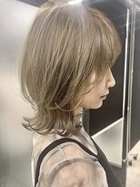 ダブルトーキョー シブヤ(W-TOKYO SHIBUYA)&nbsp;横顔も可愛いボブウルフ　ウルフカット