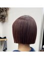 コアヘアー(core hair) ワインレッド